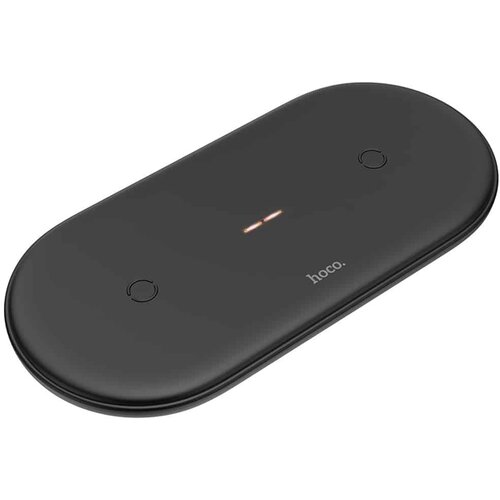 Hoco - bežični punjač Dual-Power (CW23) - s Type-C kabelom, 10 W - crni Cijene