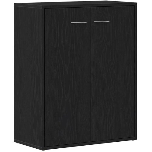  Komoda crni hrast 60x30x75 cm Inženirsko drvo - Crni hrast Slike
