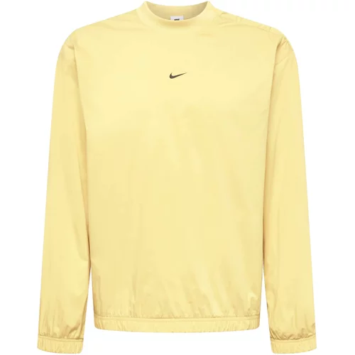 Nike Sportswear Sweater majica žuta / crna