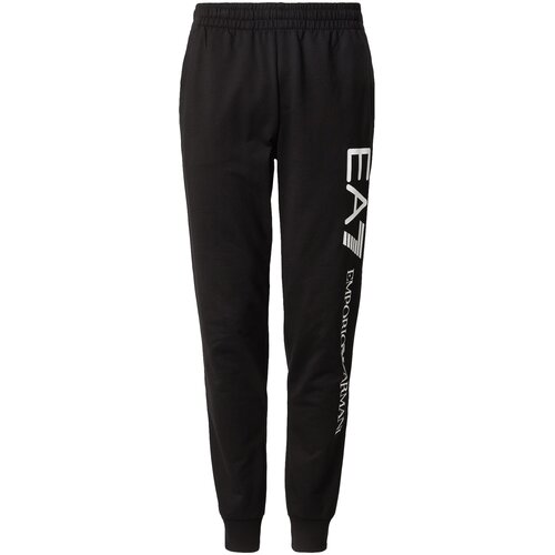 Ea7 Emporio Armani Hlače crna / bijela Cijene