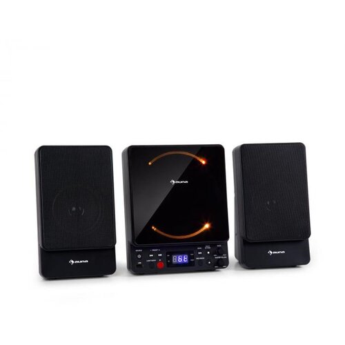 Auna Microstar, mikrosistem, navpični sistem, CD predvajalnik, bluetooth, USB, daljinski upravljalnik Cene