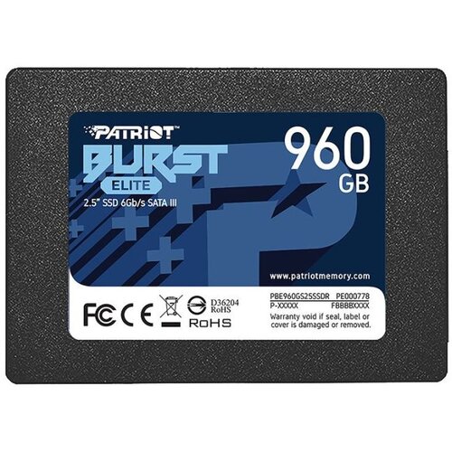 SSD Patriot 960GB 2.5&amp;quot; PBE960GS25R Slike