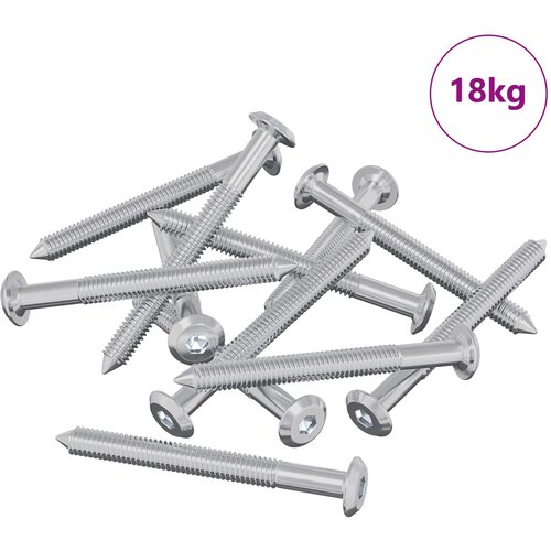  Namje&amp;scaron;tajni vijci 1600 pcs Srebrno Čelik Slike