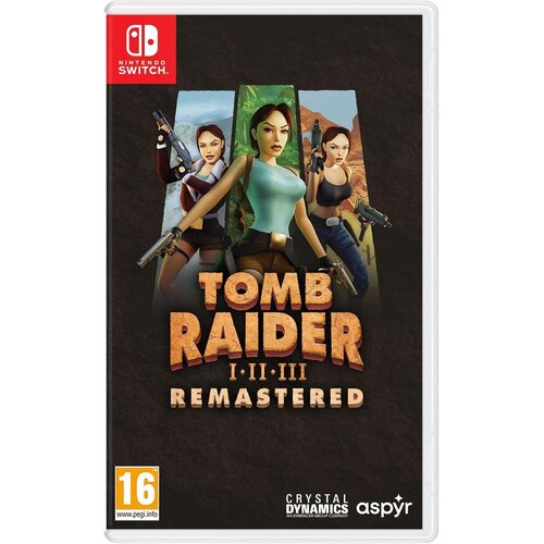  Tomb Raider 1 & 2 & 3 Remastered Starring Lara Croft (SWITCH) Cene