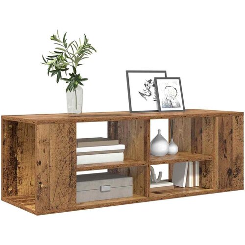  Set TV komoda Staro drvo 102 x 35 x 35 cm Konstruirano drvo Slike