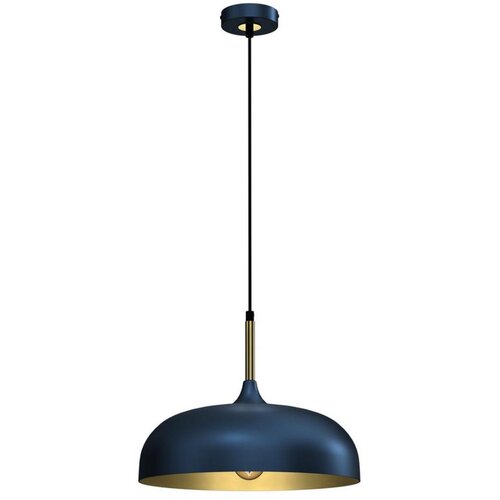  Luster na sajli LINCOLN 1xE27/60W/230V prečnika 35 cm u plavoj boji Cene
