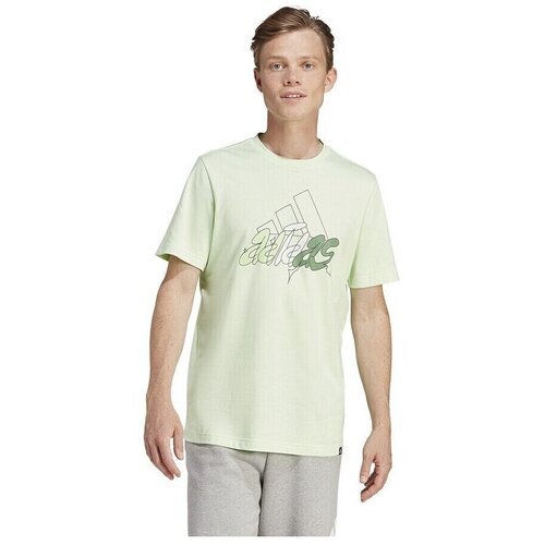 Adidas Majice s kratkimi rokavi Illustration Bos Bela Cene