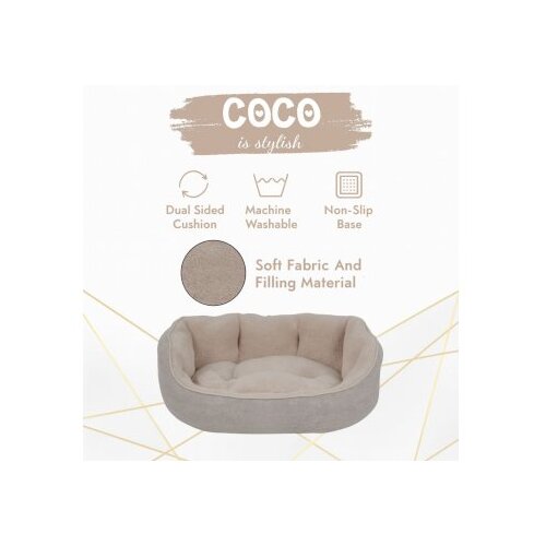 Paws &amp;amp; Whiskers Krevet za ljubimce Coco S Beige Slike