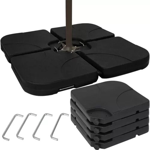 Gardlov postolje za vrtni suncobran 4 x 15 l, 104 x 104 cm Cijene