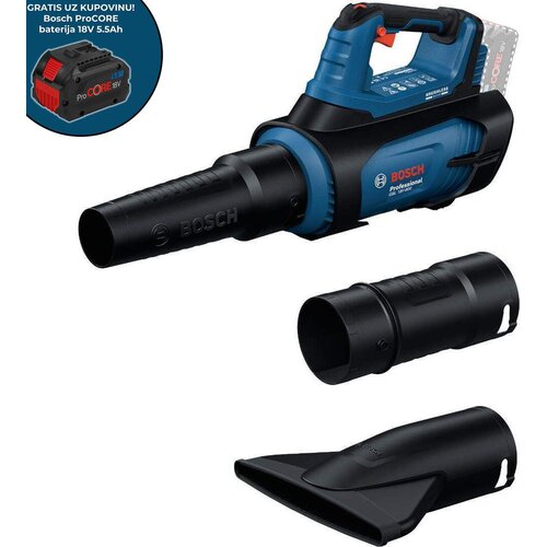 Bosch AMPShare 18V Akumulatorski puhač lišća (18 V, Bez akumulatora, Brzina puhanja: 200 km/h, Jačina puhanja: 800 m³/h, Duljina: 85,5 cm) Cijene