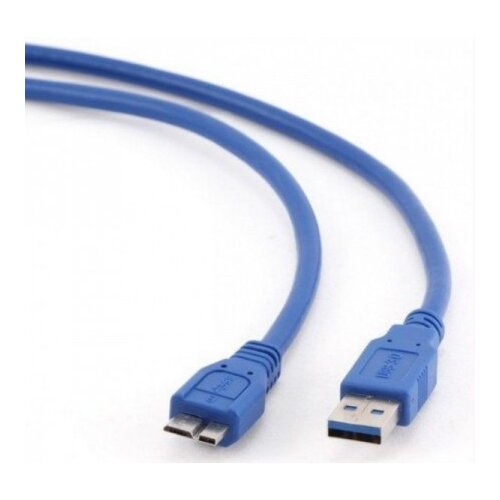 Gembird CCP-mUSB3-AMBM-0.5M USB cable USB 3.2 Gen 1 (3.1 Gen 1) USB A Micro-USB B Blue Slike