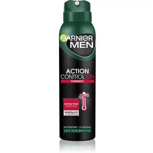 Garnier men action control thermic 72h antiperspirant u spreju 150 ml za muškarce