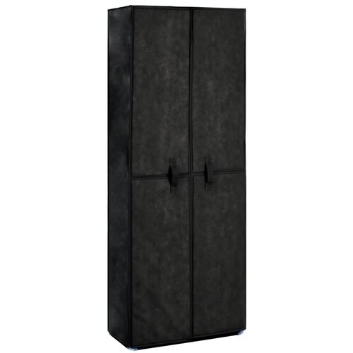 vidaXL Omarica za čevlje črna 60x30x166 cm iz blaga Cene