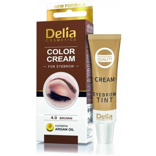 Delia Krema- boja za obrve sa agranovim uljem 4.0 Brown 15ml | cosmo.rs | Cene