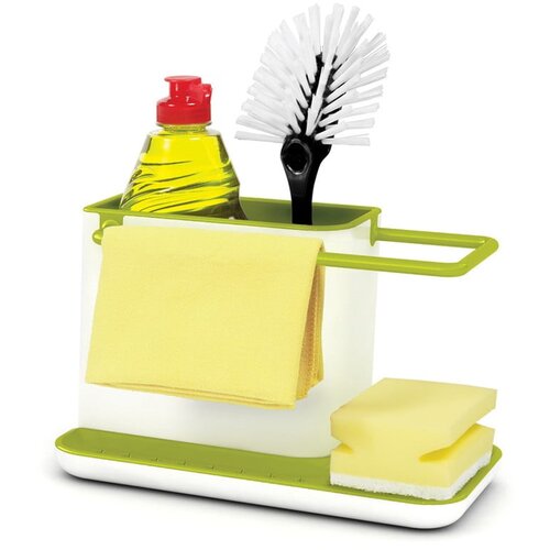 Joseph Joseph Belo-zeleno stojalo za detergent Rack Caddy Sink Tidy Slike