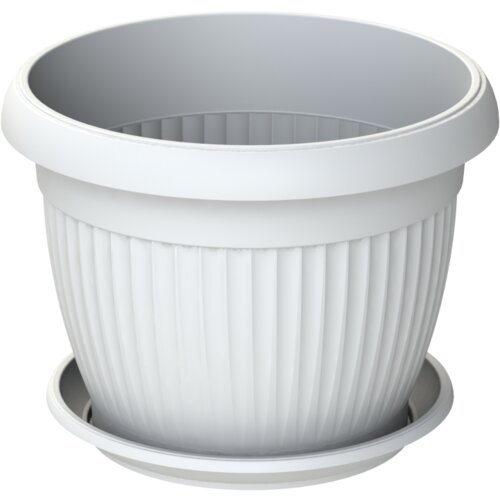 PLASTOFLEX Saksija sa podmetačem Mediteran fi 30 cm Slike