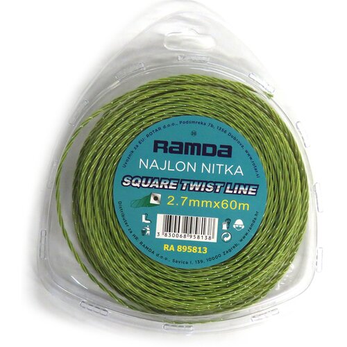 Ramda spiralasta najlon nitka 2,7mmX60m RA 895813 Cene