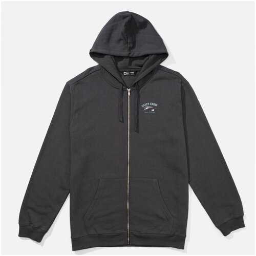 Salty Crew Puloverji Snag it zip fleece Siva Slike
