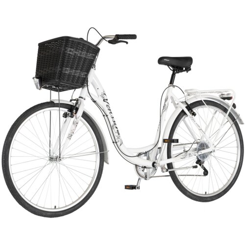 Venssini bicikl fashion grace 28&amp;quot; alu 21&amp;quot; v-brake 6 brzina 167-192cm (l/xl) beli 1282113 Slike