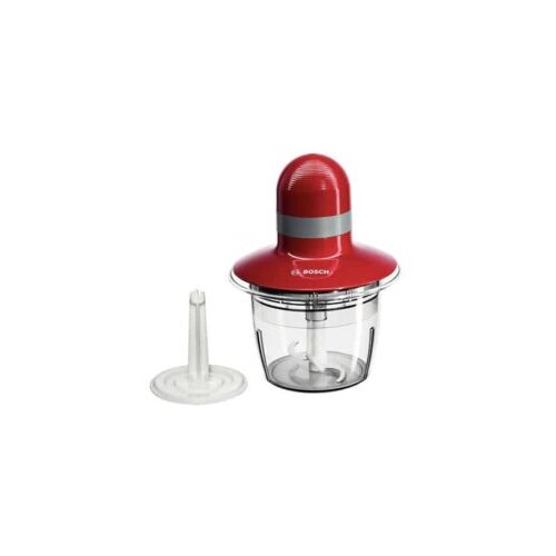 Bosch sjeckalica 400W, CRVENA, 0.8L, INOX nož, ploča za tučenje vrhnja, SL Cijene