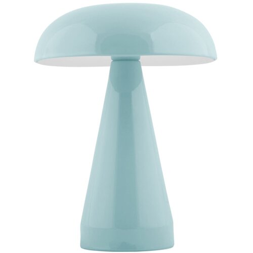 Leitmotiv Svijetlo plava LED stolna lampa s mogućnosti zatamnjivanja s metalnim sjenilom (visina 20,5 cm) Rachel &amp;ndash; Slike
