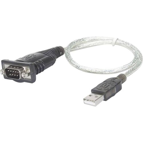 Manhattan USB adapter [1x mo&scaron;ki konektor USB 1.1 tipa A - 1x 9-polni mo&scaron;ki konektor D-Sub] 205146 45.00 cm pozlačeni konektorji, (20410829) Cene