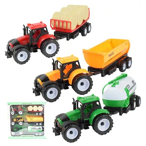 Magic Toys Farmer Truck: Trodijelni set sa prikolicom 28cm Cene