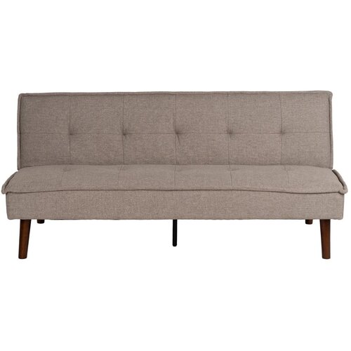 Ixia Sivo-bež sklopiva sofa od &amp;scaron;enila 181 cm &amp;ndash; Slike