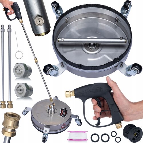 Rosfix Set Čistilnih Pripomočkov &ndash; &Scaron;oba Mosmatic, 2x Brizgalna Cev 34 Cm, Pi&scaron;tola 300 Bar, Adapter M22, (5000222959) Cene