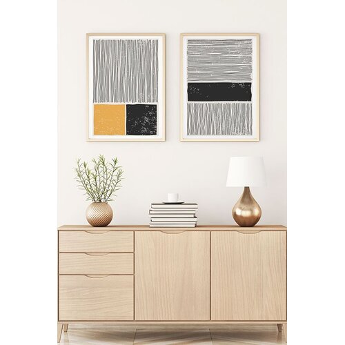 WALLXPERT Uramljena slika Huhu131, 35x50 cm , 2 dijela Cene