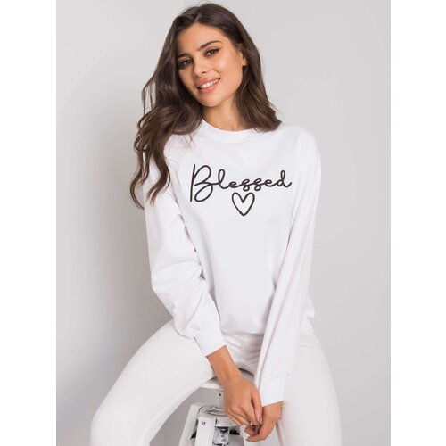 RUE PARIS Sweatshirt-RV-BL-7212.23P-white Cene