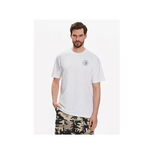 DC Majica Quality Goods ADYZT05235 Bela Relaxed Fit