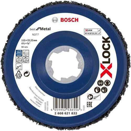 Bosch x-lock ploča za čišćenje N377 metal Slike