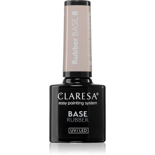 Claresa UV/LED Base Rubber podlak za gel nohte odtenek 8 5 g Cene