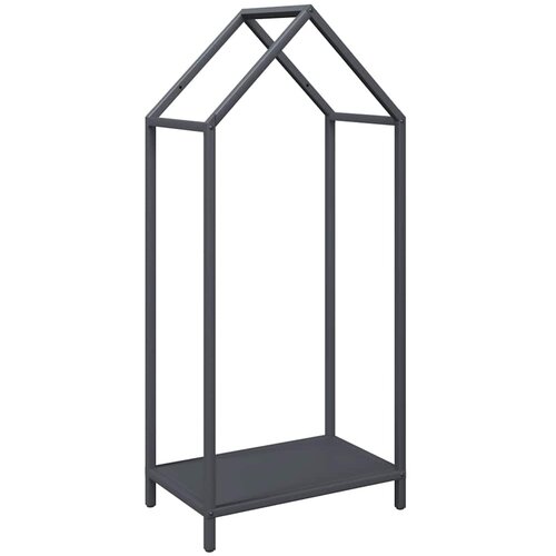  Stalak za drva antracit 40x25x90 cm hladno valjani čelik Slike