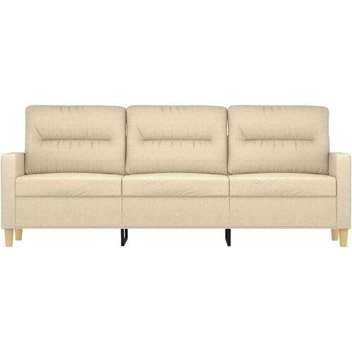  Trosjed od tkanine krem 180 cm Slike