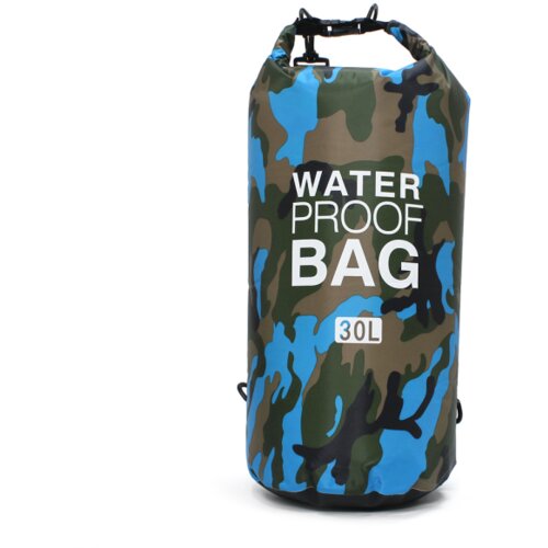 vodootporna suva torba EL1 30L army plava Slike