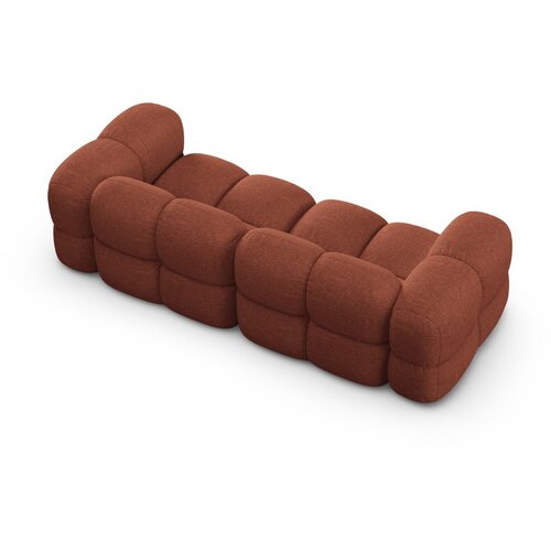 Cosmopolitan Design Opečnato oranžna sedežna garnitura 250 cm Loretto &amp;ndash; Slike