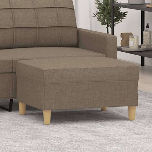  Stolček za noge taupe 70x55x41 cm blago, (20983575) Cene