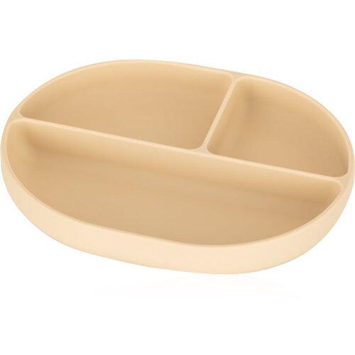 Petite &amp;amp; Mars Take&amp;amp;Match 6m+ deljeni krožnik s priseskom Desert Sand 1 kos Slike