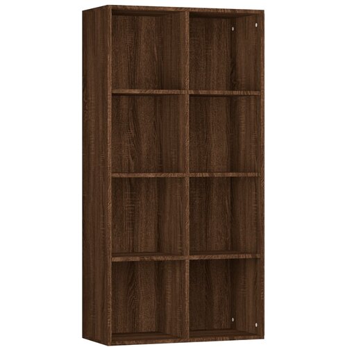 Maison Chic Knjižna omara - Knjižni regal rjav hrast 66x30x130 cm inženirski les, (21726287) Cene