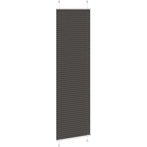  Plisirana zavjesa Crna 65x200 cm &amp;Scaron;irina tkanine 64,4 cm Poliester Slike