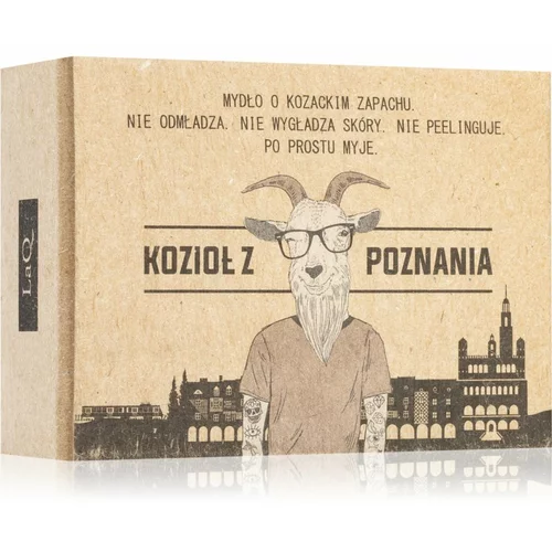 LaQ Goat From Poznaň luksuzno trdo milo 85 g