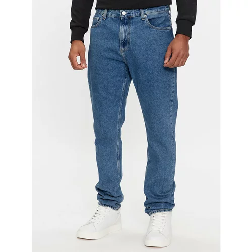 Calvin Klein Jeans Jeans hlače Authentic J30J324968 Modra Slim Fit