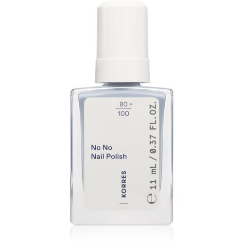 Korres No No Nail Polish negovalni lak za nohte odtenek 72 Pastel Blue 11 ml Cene