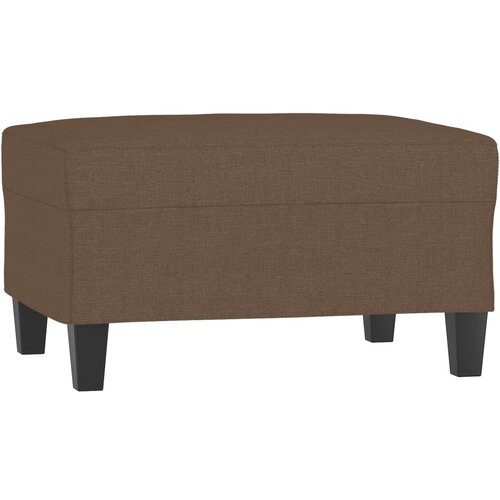 VidaXL Stolček za noge rjavo 70x55x41 cm blago, (20983740) Slike