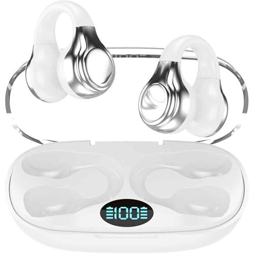Venisymlis Slušalke Bluetooth z odprtim ušesom, ki se pripnejo, digitalni zaslon, kostna prevodnost, (22102354) Cene