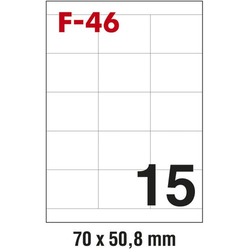  ETIKETE ILK 70X50,8MM PK100L FORNAX F-46 Cene