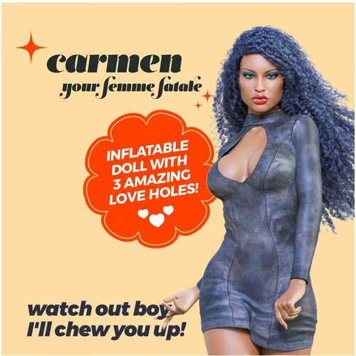 Crushious Seks lutka Carmen Cene