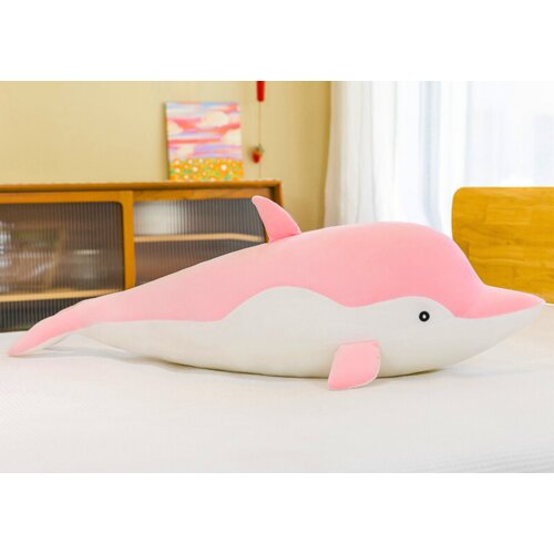 Plišana igračka delfin 70 cm - rozi Cene